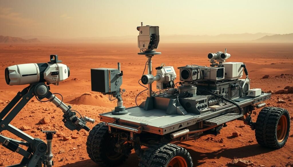 Martian rock chemistry analysis instruments Martian rock chemistry analysis instruments