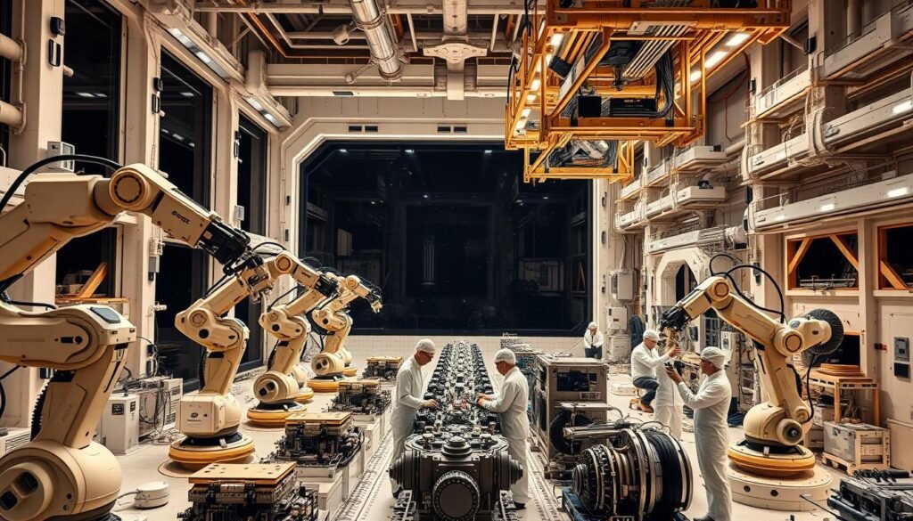 advanced manufacturing space systems