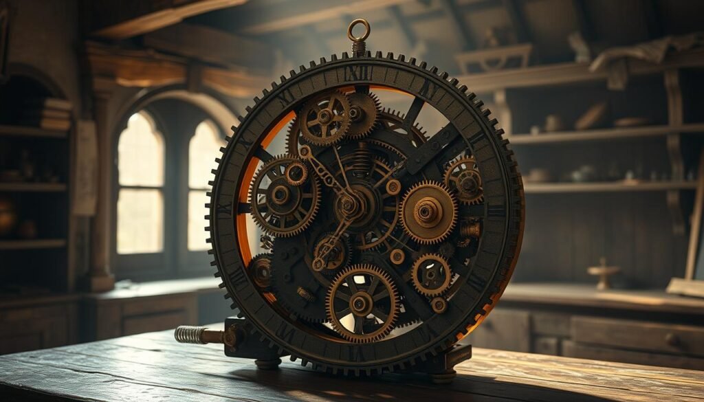 mechanical clock mechanism
