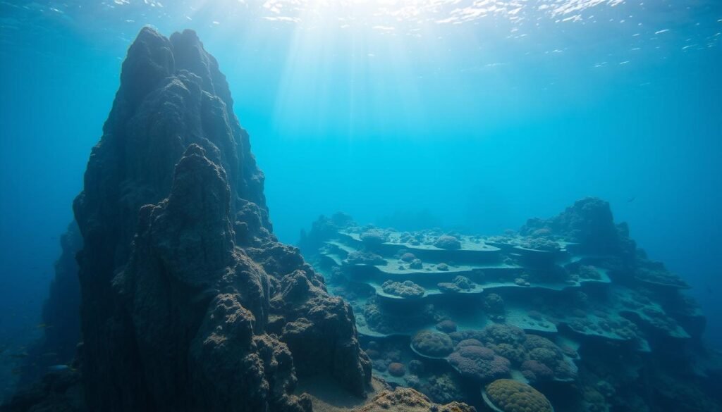 underwater geological formations underwater geological formations