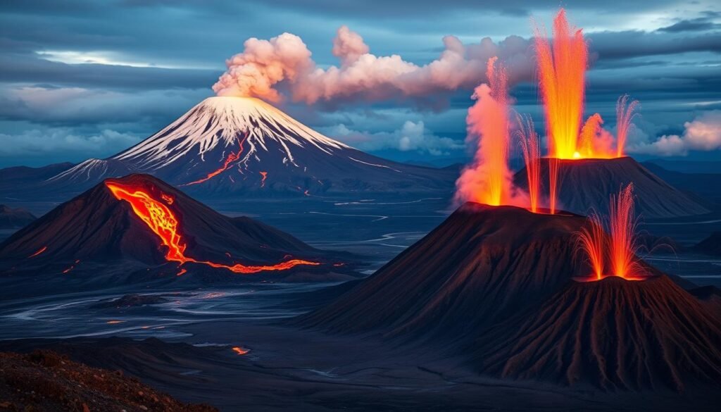 volcano types volcano types