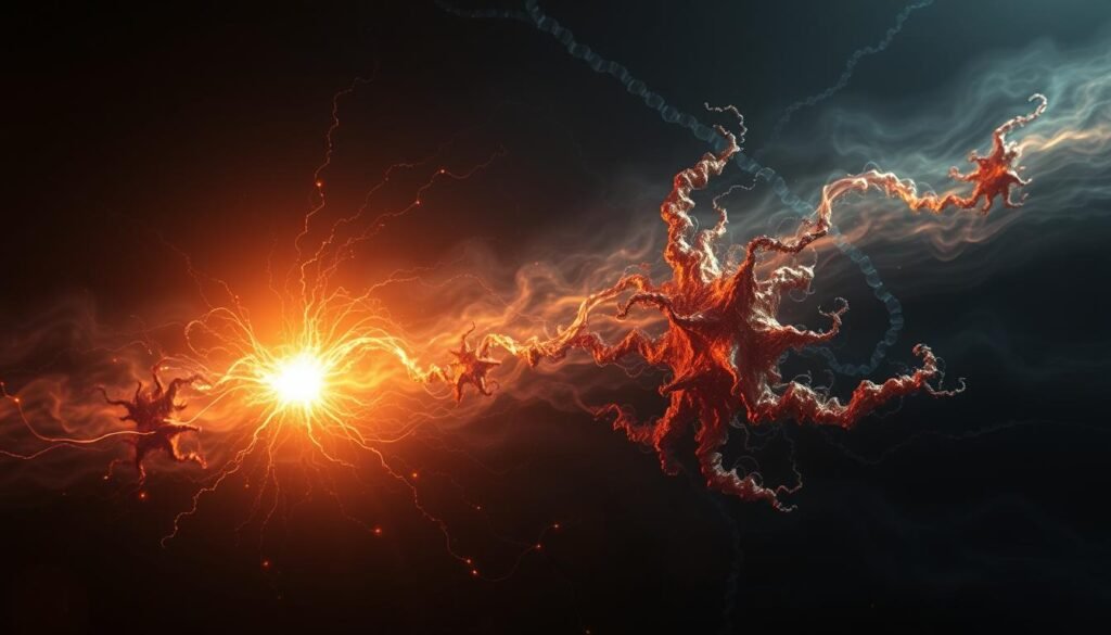 Dark Energy Concept Visualization