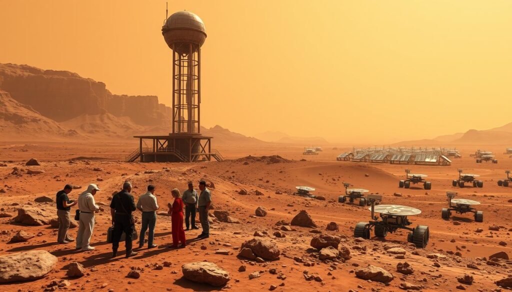Mars Exploration International Collaboration