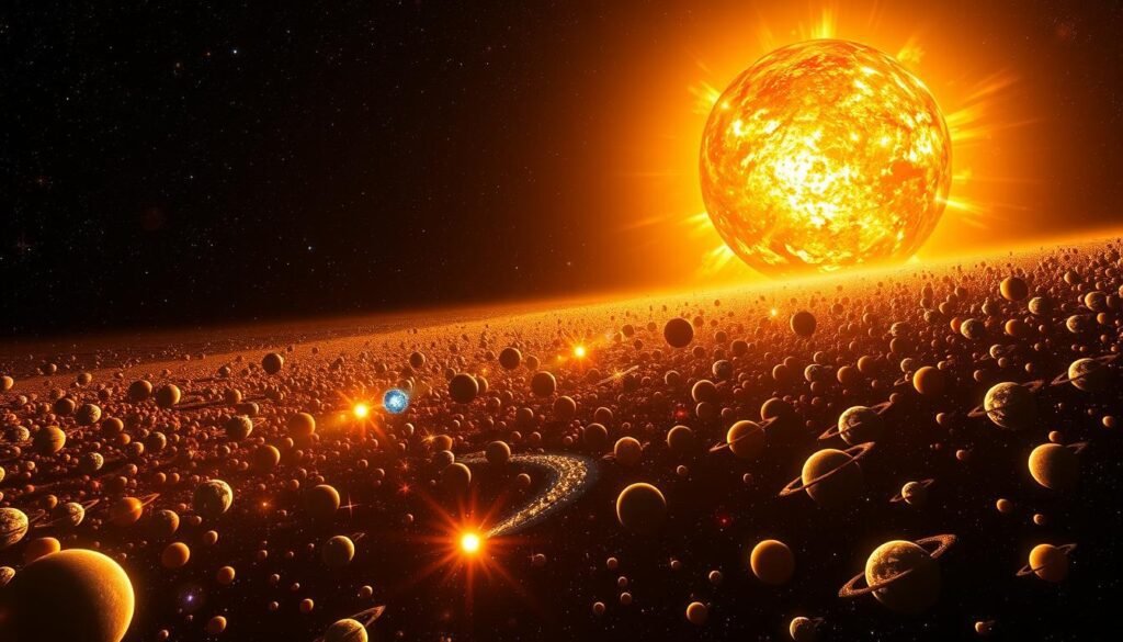 Star Size Comparison Spectrum