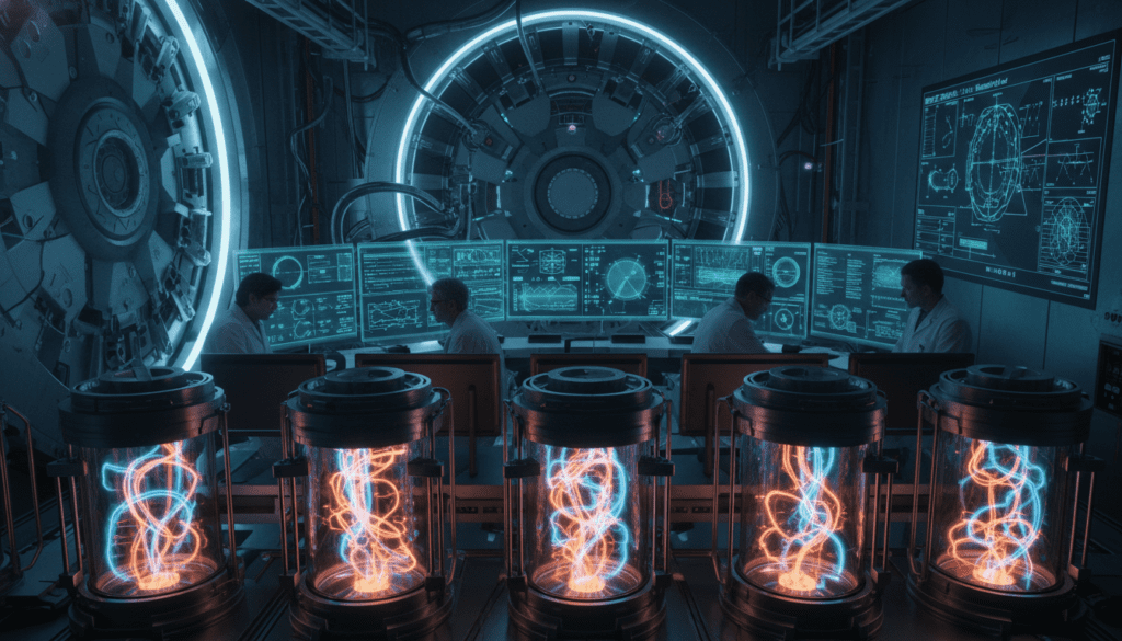 CERN antimatter containment facility