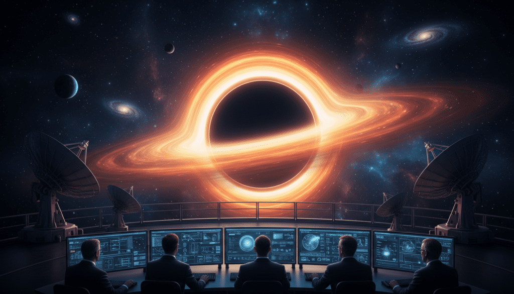 Event Horizon Telescope black hole observation