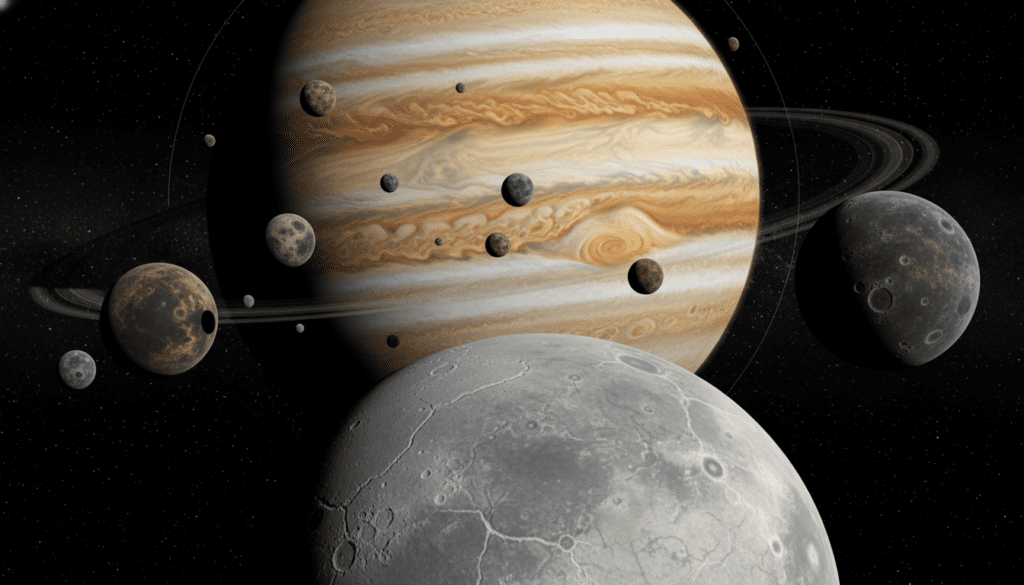 Jupiter's natural satellites system Jupiter's natural satellites system