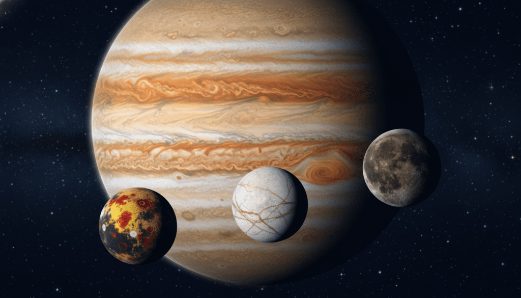 Jupiter's natural satellites system Jupiter's natural satellites system