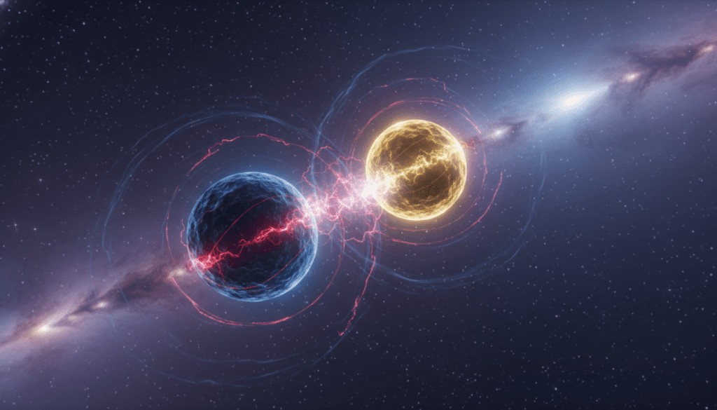 antiproton and positron particles