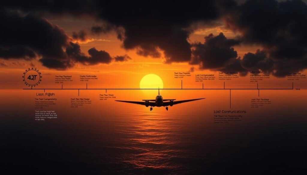 missing aircraft 1945 timeline