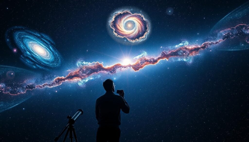 observable universe limits visualization