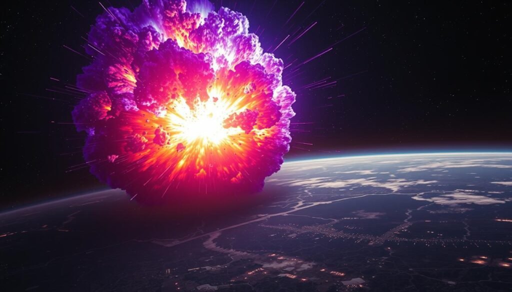 stellar explosion impact on Earth stellar explosion impact on Earth
