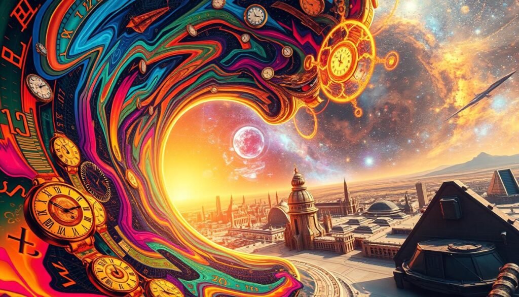 time distortion theory visualization