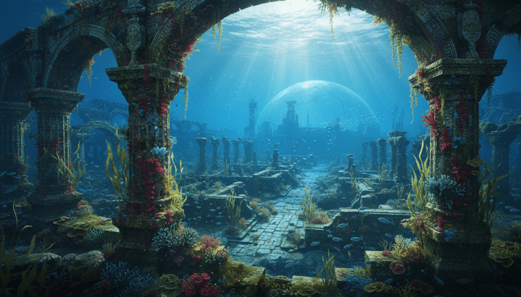 Archaeological findings Atlantis underwater ruins Archaeological findings Atlantis underwater ruins