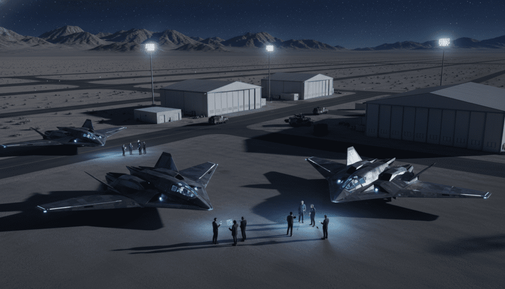 Top-secret testing at Nevada facility