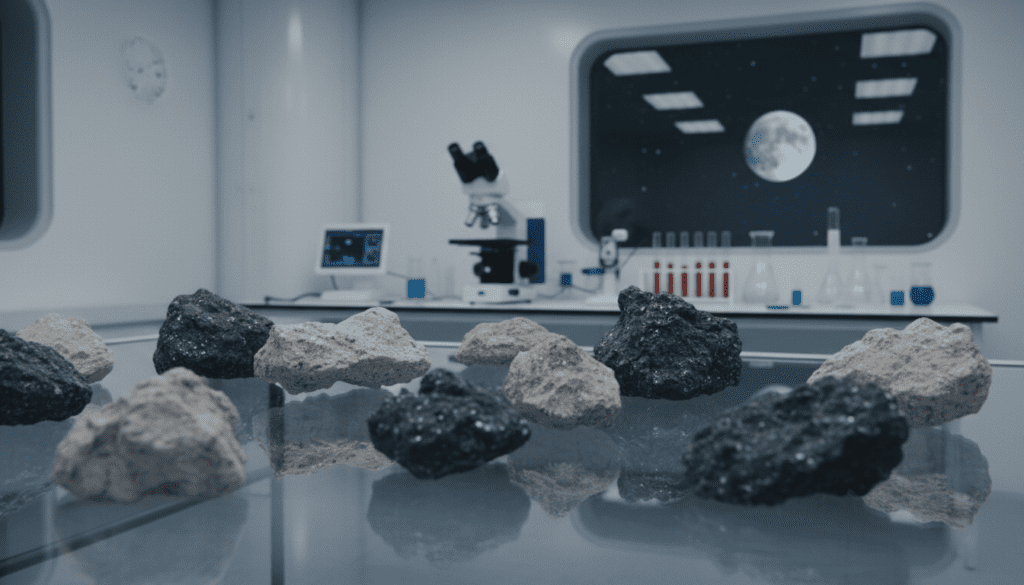 lunar exploration rock samples