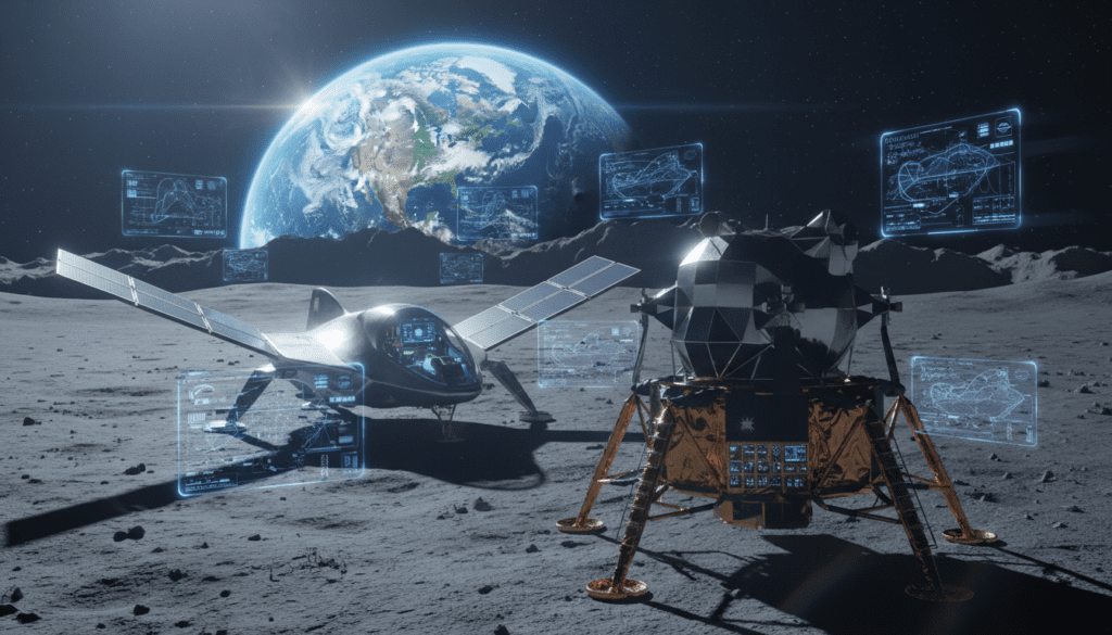moon landing technology innovations